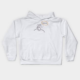 Sad Man Kids Hoodie